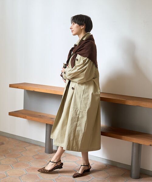 Rouge vif la cle / ルージュ・ヴィフ ラクレ ステンカラーコート | 撥水フォルムステンカラーコート | 詳細2