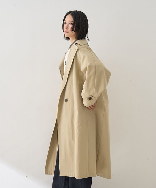 Rouge vif la cle / ルージュ・ヴィフ ラクレ ステンカラーコート | 撥水フォルムステンカラーコート | 詳細4