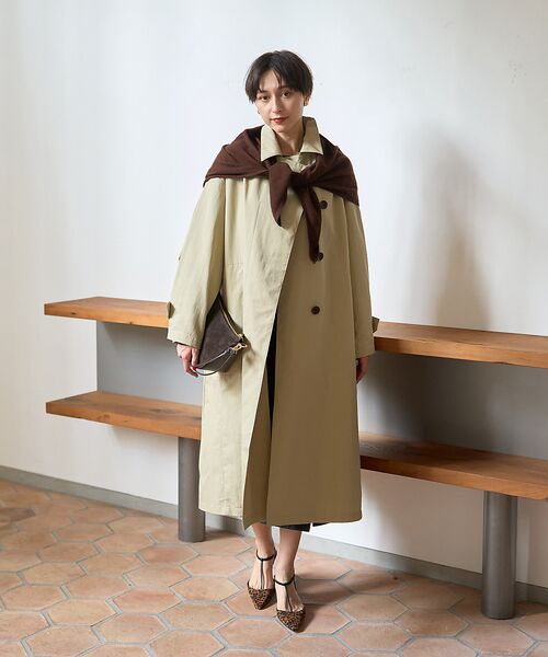 Rouge vif la cle / ルージュ・ヴィフ ラクレ ステンカラーコート | 撥水フォルムステンカラーコート | 詳細5