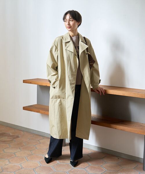 Rouge vif la cle / ルージュ・ヴィフ ラクレ ステンカラーコート | 撥水フォルムステンカラーコート | 詳細8