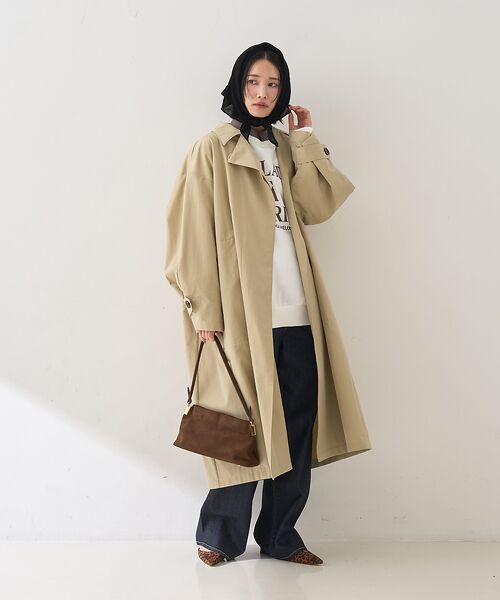 Rouge vif la cle / ルージュ・ヴィフ ラクレ ステンカラーコート | 撥水フォルムステンカラーコート | 詳細9