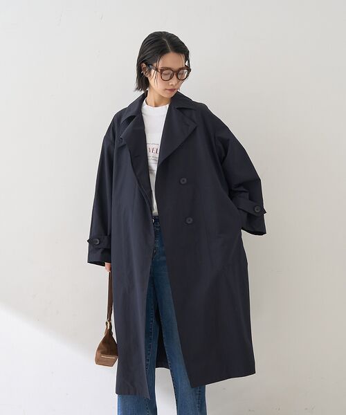 Rouge vif la cle / ルージュ・ヴィフ ラクレ ステンカラーコート | 撥水フォルムステンカラーコート | 詳細13