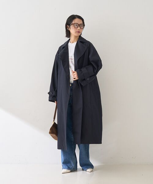 Rouge vif la cle / ルージュ・ヴィフ ラクレ ステンカラーコート | 撥水フォルムステンカラーコート | 詳細18