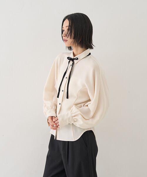 Rouge vif la cle / ルージュ・ヴィフ ラクレ シャツ・ブラウス | リボン付きブラウス | 詳細4