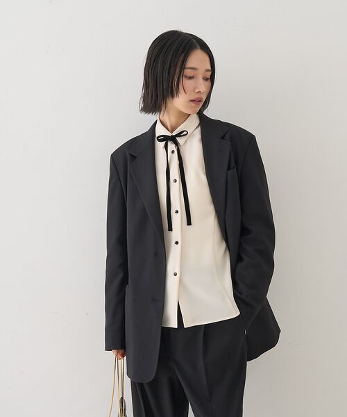 Rouge vif la cle / ルージュ・ヴィフ ラクレ シャツ・ブラウス | リボン付きブラウス | 詳細8