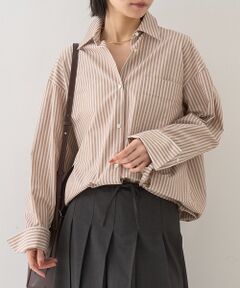 Rouge vif la cle / ルージュ・ヴィフ ラクレ シャツ・ブラウス | ストライプメンズライクシャツ