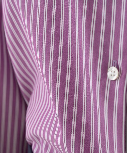 Rouge vif la cle / ルージュ・ヴィフ ラクレ シャツ・ブラウス | ストライプメンズライクシャツ | 詳細29