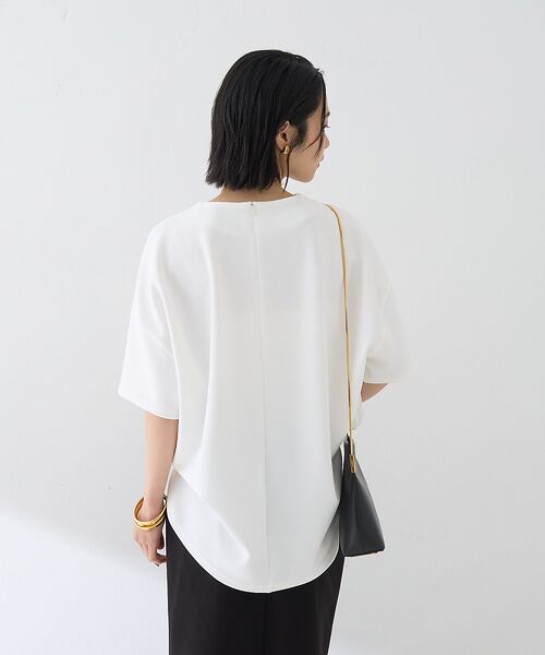 Rouge vif la cle / ルージュ・ヴィフ ラクレ Tシャツ | 【接触冷感】ストレッチダンボール半袖プルオーバー | 詳細6