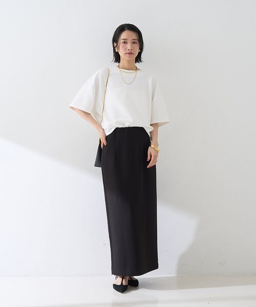 Rouge vif la cle / ルージュ・ヴィフ ラクレ Tシャツ | 【接触冷感】ストレッチダンボール半袖プルオーバー | 詳細7