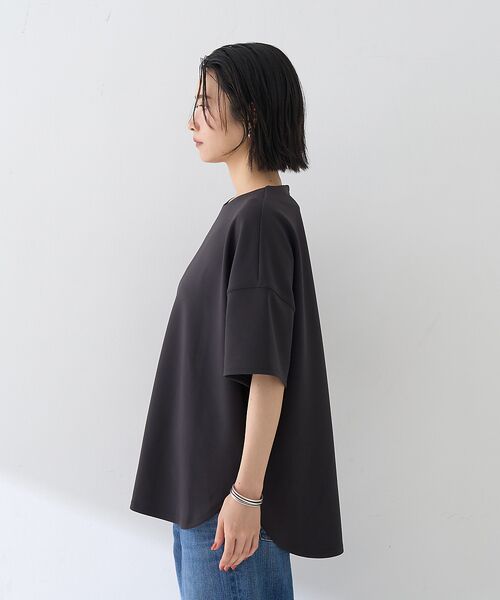 Rouge vif la cle / ルージュ・ヴィフ ラクレ Tシャツ | 【接触冷感】ストレッチダンボール半袖プルオーバー | 詳細23