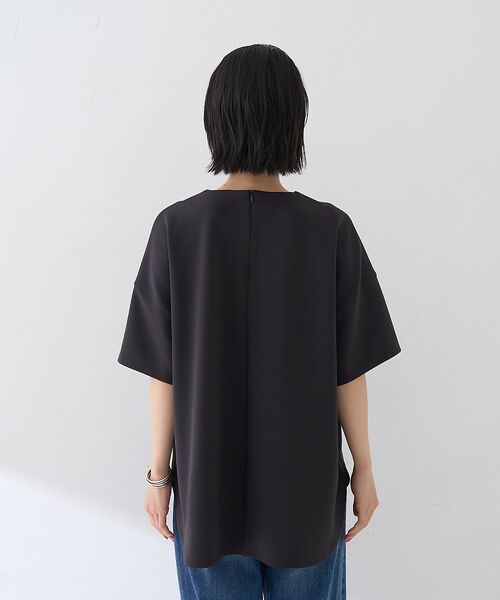 Rouge vif la cle / ルージュ・ヴィフ ラクレ Tシャツ | 【接触冷感】ストレッチダンボール半袖プルオーバー | 詳細24