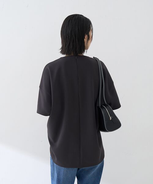 Rouge vif la cle / ルージュ・ヴィフ ラクレ Tシャツ | 【接触冷感】ストレッチダンボール半袖プルオーバー | 詳細17