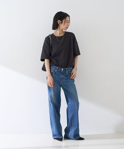 Rouge vif la cle / ルージュ・ヴィフ ラクレ Tシャツ | 【接触冷感】ストレッチダンボール半袖プルオーバー | 詳細18