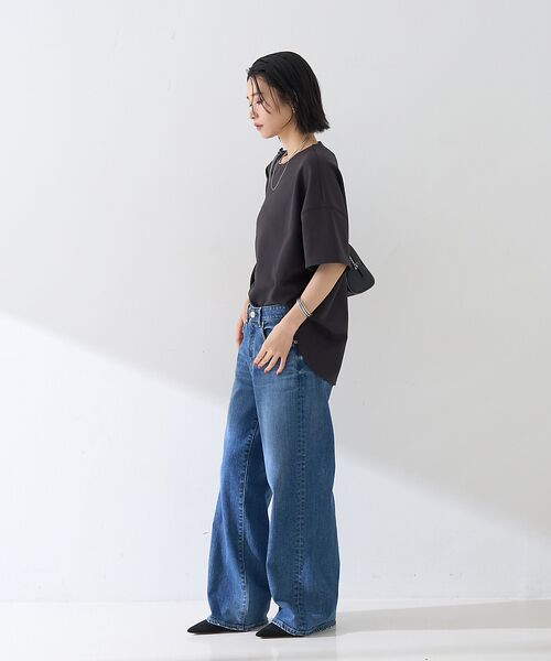 Rouge vif la cle / ルージュ・ヴィフ ラクレ Tシャツ | 【接触冷感】ストレッチダンボール半袖プルオーバー | 詳細20