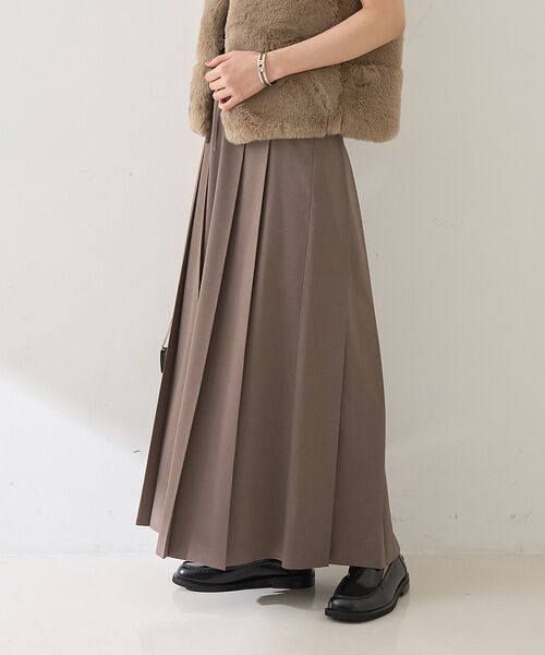 Rouge vif la cle / ルージュ・ヴィフ ラクレ ロング・マキシ丈スカート | プリーツロングスカート | 詳細1