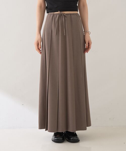 Rouge vif la cle / ルージュ・ヴィフ ラクレ ロング・マキシ丈スカート | プリーツロングスカート | 詳細10