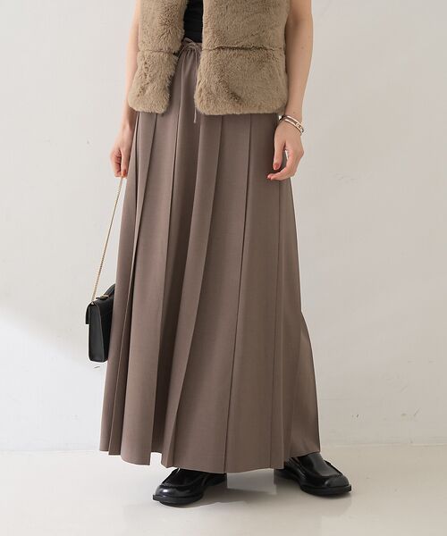 Rouge vif la cle / ルージュ・ヴィフ ラクレ ロング・マキシ丈スカート | プリーツロングスカート | 詳細3