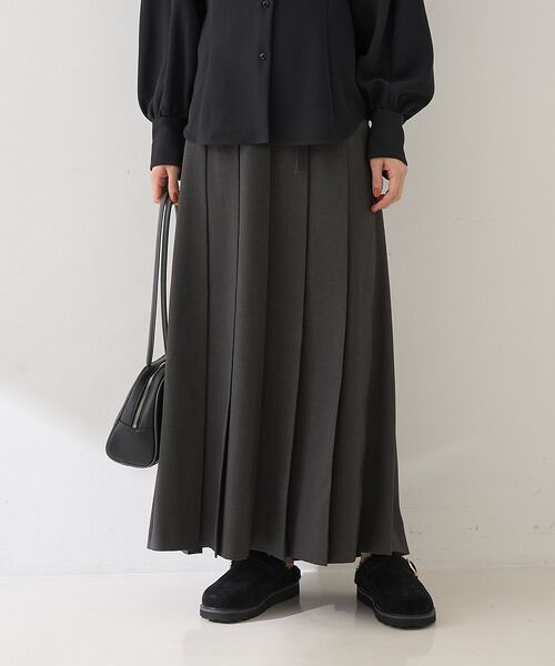 Rouge vif la cle / ルージュ・ヴィフ ラクレ ロング・マキシ丈スカート | プリーツロングスカート | 詳細16