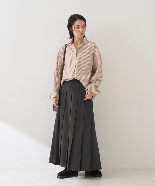 Rouge vif la cle / ルージュ・ヴィフ ラクレ ロング・マキシ丈スカート | プリーツロングスカート | 詳細25