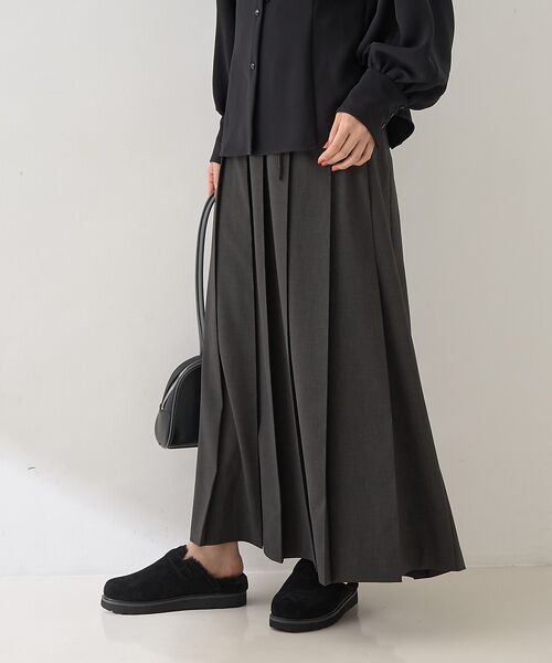 Rouge vif la cle / ルージュ・ヴィフ ラクレ ロング・マキシ丈スカート | プリーツロングスカート | 詳細18