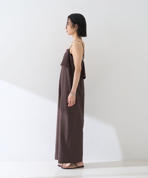 Rouge vif la cle / ルージュ・ヴィフ ラクレ サロペット・オールインワン | フレアストレートワイドサロペット | 詳細13