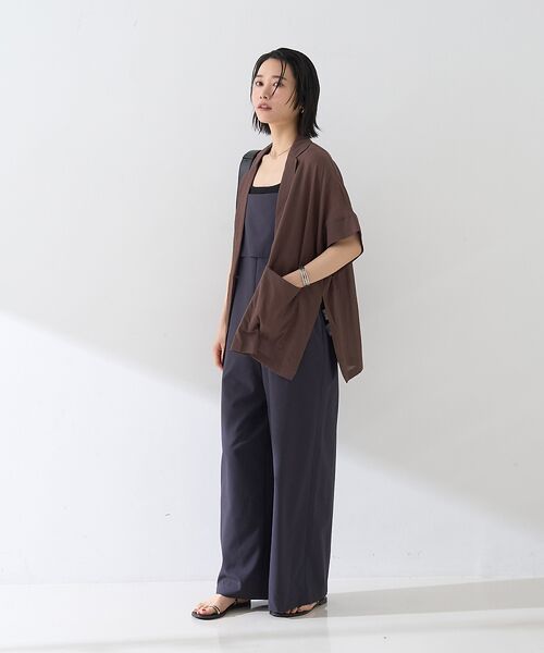 Rouge vif la cle / ルージュ・ヴィフ ラクレ サロペット・オールインワン | フレアストレートワイドサロペット | 詳細24