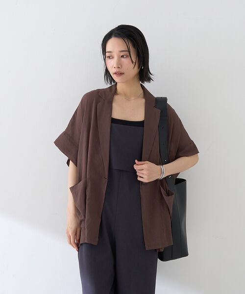 Rouge vif la cle / ルージュ・ヴィフ ラクレ サロペット・オールインワン | フレアストレートワイドサロペット | 詳細28