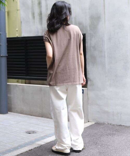 Rouge vif la cle / ルージュ・ヴィフ ラクレ Tシャツ | 【upper hights/アッパーハイツ】BIG NO SLEEVE T ノー | 詳細10