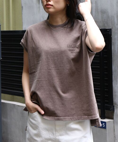 Rouge vif la cle / ルージュ・ヴィフ ラクレ Tシャツ | 【upper hights/アッパーハイツ】BIG NO SLEEVE T ノー | 詳細3
