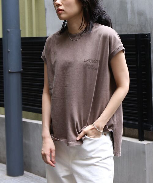 Rouge vif la cle / ルージュ・ヴィフ ラクレ Tシャツ | 【upper hights/アッパーハイツ】BIG NO SLEEVE T ノー | 詳細4