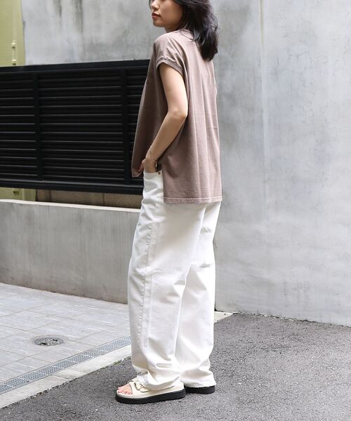 Rouge vif la cle / ルージュ・ヴィフ ラクレ Tシャツ | 【upper hights/アッパーハイツ】BIG NO SLEEVE T ノー | 詳細9