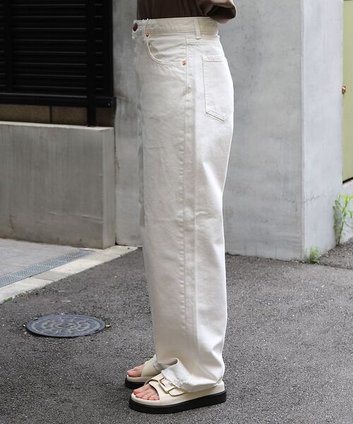 Rouge vif la cle / ルージュ・ヴィフ ラクレ デニムパンツ | 【RED CARD/レッドカード】Dakota ルーズストレートデニム | 詳細12