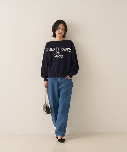 Rouge vif la cle / ルージュ・ヴィフ ラクレ デニムパンツ | 【RED CARD/レッドカード】別注JAZZ ルーズテーパードワイドデニム | 詳細11