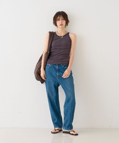 Rouge vif la cle / ルージュ・ヴィフ ラクレ デニムパンツ | 【RED CARD/レッドカード】別注JAZZ ルーズテーパードワイドデニム | 詳細18