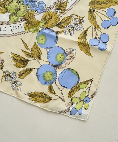 Rouge vif la cle / ルージュ・ヴィフ ラクレ バンダナ・スカーフ | 【manipuri/マニプリ】アンティークレシピ スカーフ 65×65 | 詳細9