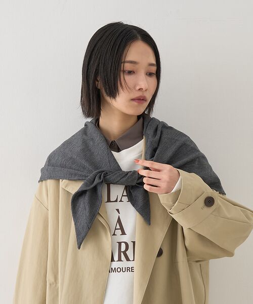 Rouge vif la cle / ルージュ・ヴィフ ラクレ バンダナ・スカーフ | 【La Maison de Lyllis/ラ メゾン ド リリス】KERCHIE | 詳細1