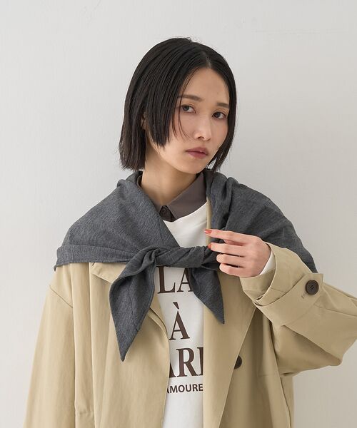 Rouge vif la cle / ルージュ・ヴィフ ラクレ バンダナ・スカーフ | 【La Maison de Lyllis/ラ メゾン ド リリス】KERCHIE | 詳細2