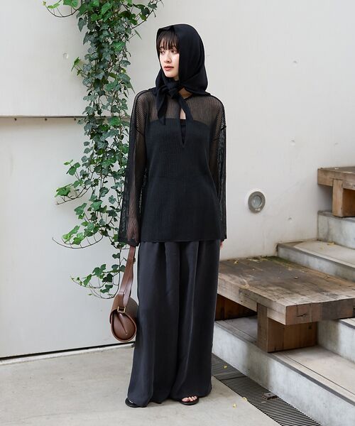 Rouge vif la cle / ルージュ・ヴィフ ラクレ バンダナ・スカーフ | 【La Maison de Lyllis/ラ メゾン ド リリス】KERCHIE | 詳細19