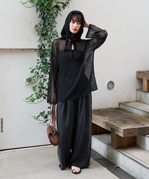 Rouge vif la cle / ルージュ・ヴィフ ラクレ バンダナ・スカーフ | 【La Maison de Lyllis/ラ メゾン ド リリス】KERCHIE | 詳細20