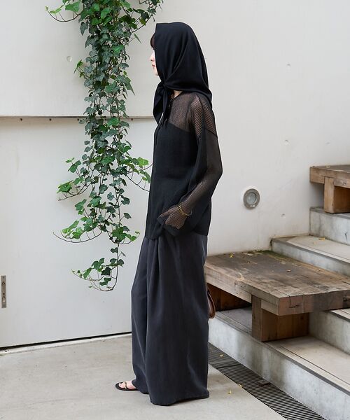 Rouge vif la cle / ルージュ・ヴィフ ラクレ バンダナ・スカーフ | 【La Maison de Lyllis/ラ メゾン ド リリス】KERCHIE | 詳細21