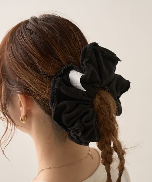 heyep／ヘイップ】スウェットアシュシュ M （ヘアアクセサリー