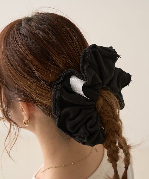 Rouge vif la cle / ルージュ・ヴィフ ラクレ ヘアアクセサリー | 【heyep／ヘイップ】スウェットアシュシュ M | 詳細10