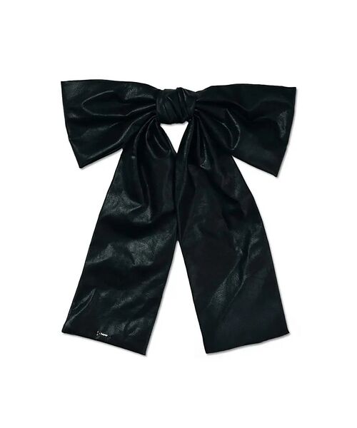 Rouge vif la cle / ルージュ・ヴィフ ラクレ ヘアアクセサリー | 【heyep／ヘイップ】フェイクレザーラージリボンバレッタ | 詳細2