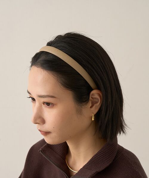 Rouge vif la cle / ルージュ・ヴィフ ラクレ ヘアアクセサリー | 【heyep／ヘイップ】フェイクレザーカチューシャ | 詳細4