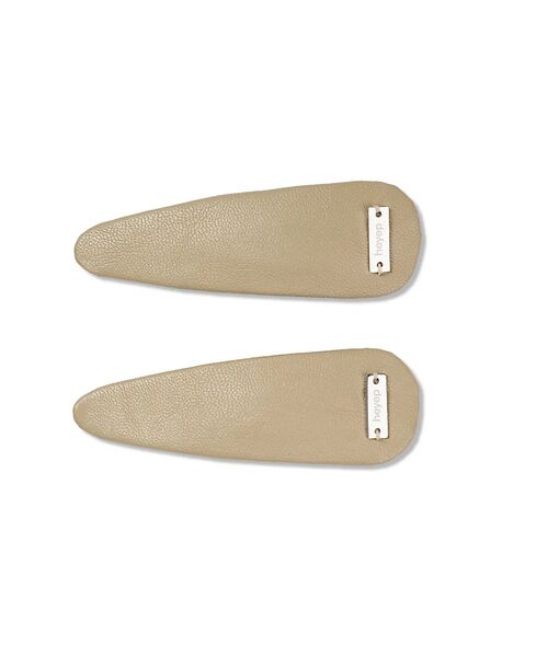 Rouge vif la cle / ルージュ・ヴィフ ラクレ ヘアアクセサリー | 【heyep／ヘイップ】【2点セット】フェイクレザーヘアークリップ | 詳細1