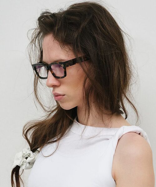 Rouge vif la cle / ルージュ・ヴィフ ラクレ サングラス・メガネ | 【heyep／ヘイップ】チャンキースクエアメガネ | 詳細1