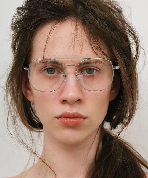 Rouge vif la cle / ルージュ・ヴィフ ラクレ サングラス・メガネ | 【heyep／ヘイップ】ラインストーン&ロゴ付アビエイターメガネ | 詳細2