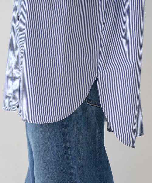 Rouge vif la cle / ルージュ・ヴィフ ラクレ シャツ・ブラウス | コットンストライプクレリックシャツ | 詳細18