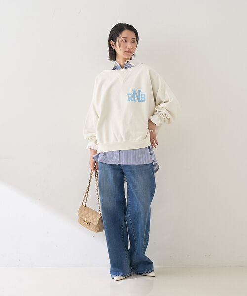 Rouge vif la cle / ルージュ・ヴィフ ラクレ シャツ・ブラウス | コットンストライプクレリックシャツ | 詳細8