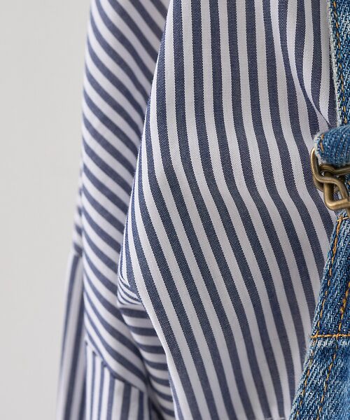 Rouge vif la cle / ルージュ・ヴィフ ラクレ シャツ・ブラウス | コットンストライプクレリックシャツ | 詳細28